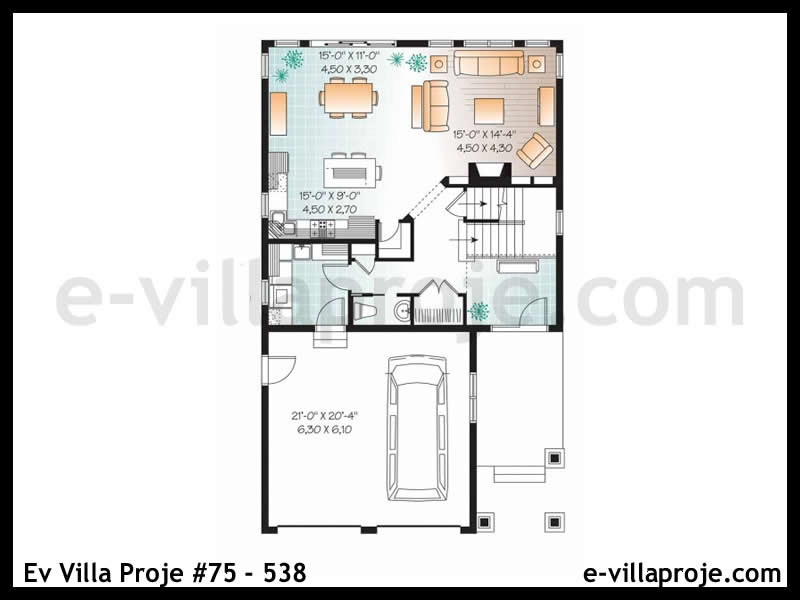 Ev Villa Proje #75 – 538 Ev Villa Projesi Model Detayları