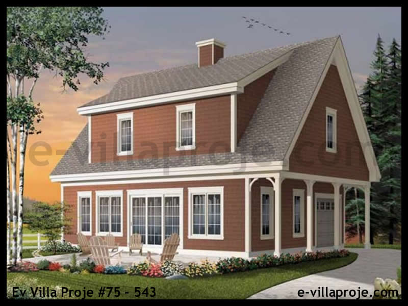 Ev Villa Proje #75 – 543 Ev Villa Projesi Model Detayları