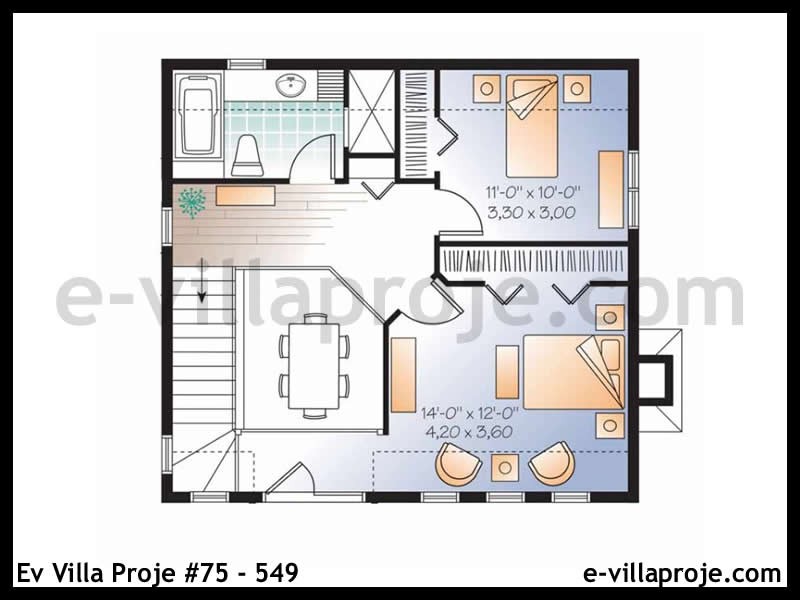Ev Villa Proje #75 – 549 Ev Villa Projesi Model Detayları
