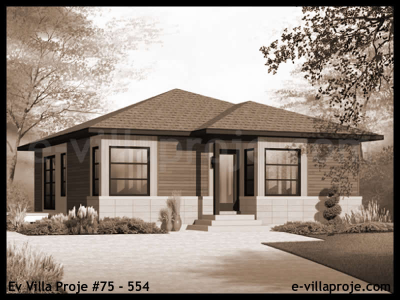 Ev Villa Proje #75 – 554 Ev Villa Projesi Model Detayları