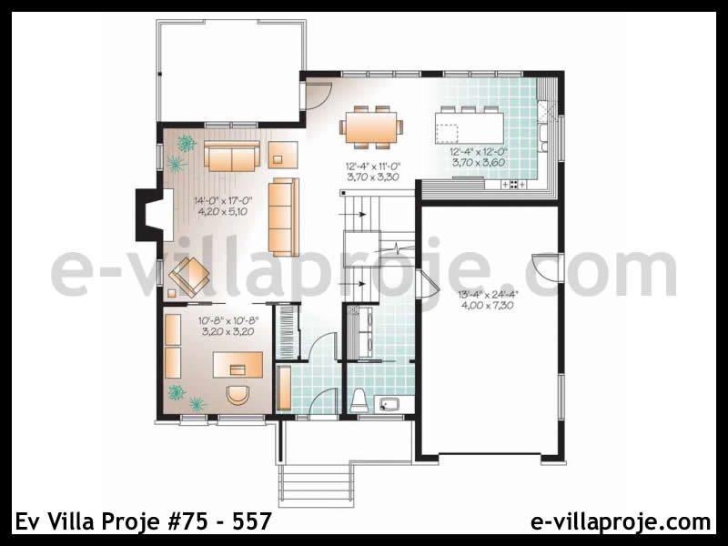Ev Villa Proje #75 – 557 Ev Villa Projesi Model Detayları