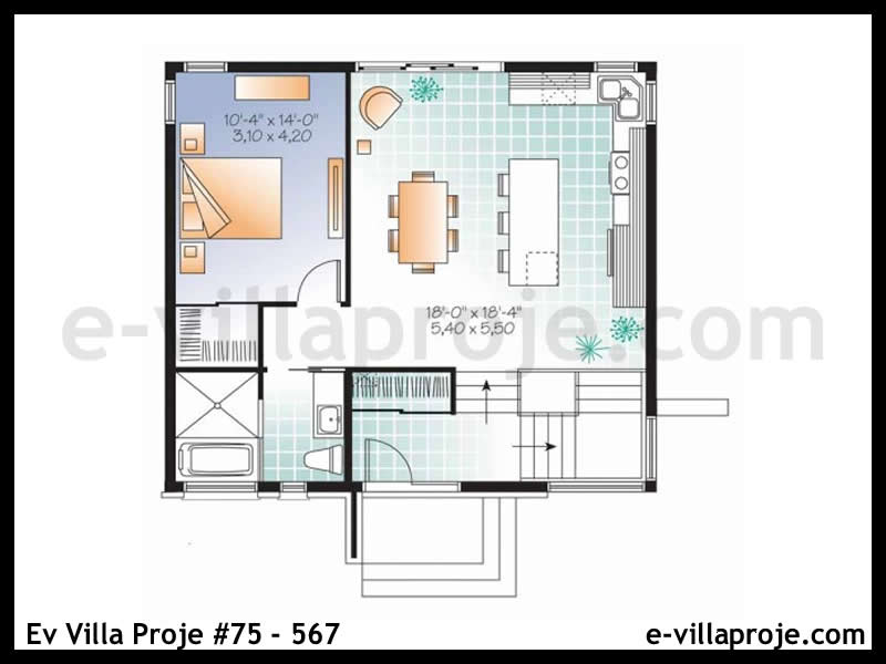 Ev Villa Proje #75 – 567 Ev Villa Projesi Model Detayları