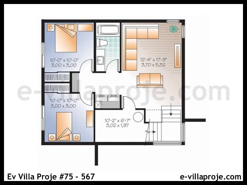 Ev Villa Proje #75 – 567 Ev Villa Projesi Model Detayları