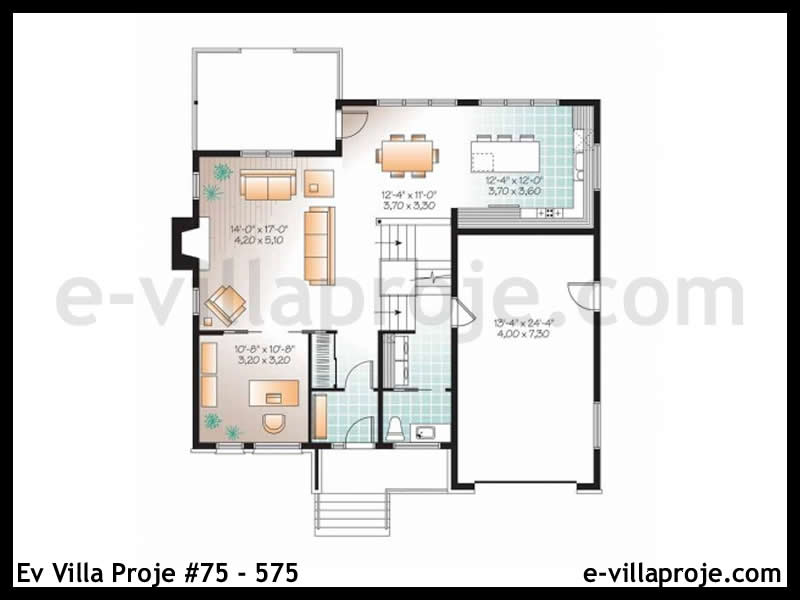 Ev Villa Proje #75 – 575 Ev Villa Projesi Model Detayları