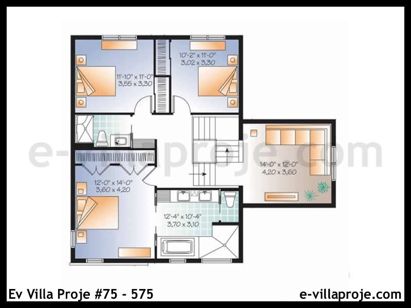 Ev Villa Proje #75 – 575 Ev Villa Projesi Model Detayları