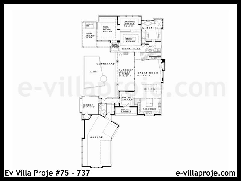 Ev Villa Proje #75 – 737 Ev Villa Projesi Model Detayları