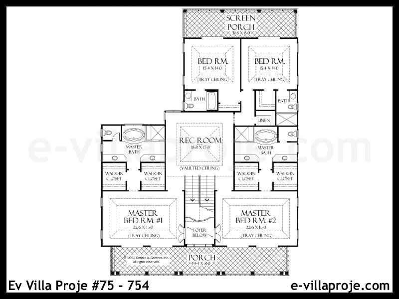 Ev Villa Proje #75 – 754 Ev Villa Projesi Model Detayları
