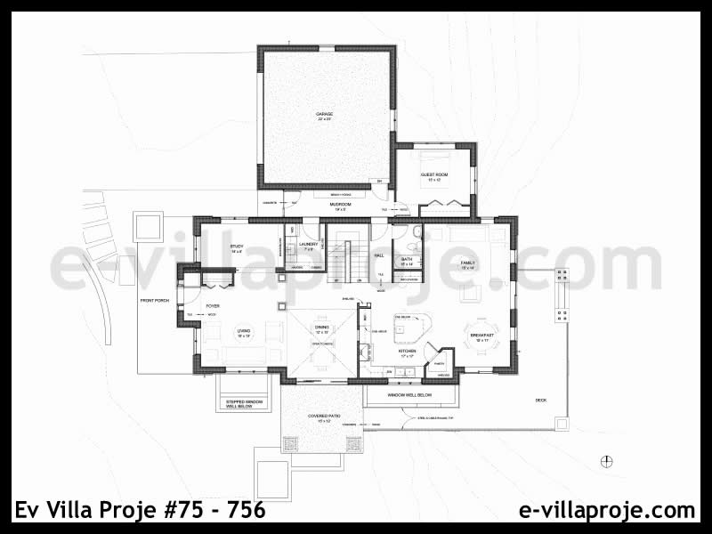 Ev Villa Proje #75 – 756 Ev Villa Projesi Model Detayları
