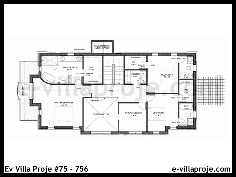 Ev Villa Proje #75 – 756 Ev Villa Projesi Model Detayları