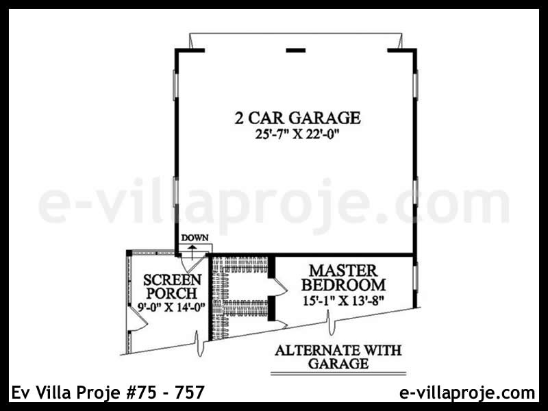 Ev Villa Proje #75 – 757 Ev Villa Projesi Model Detayları