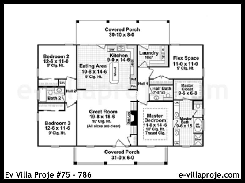 Ev Villa Proje #75 – 786 Ev Villa Projesi Model Detayları