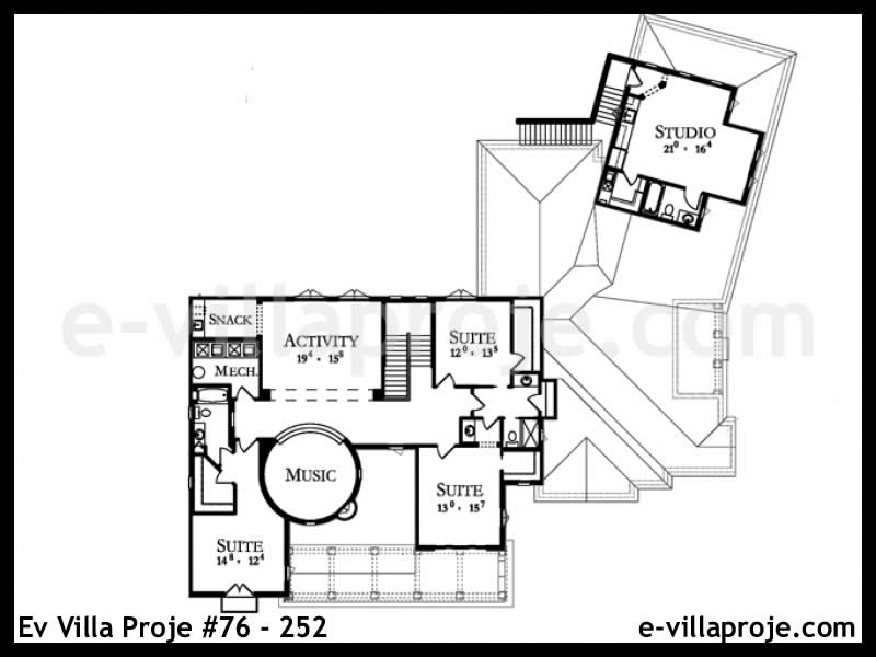 Ev Villa Proje #76 – 252 Ev Villa Projesi Model Detayları