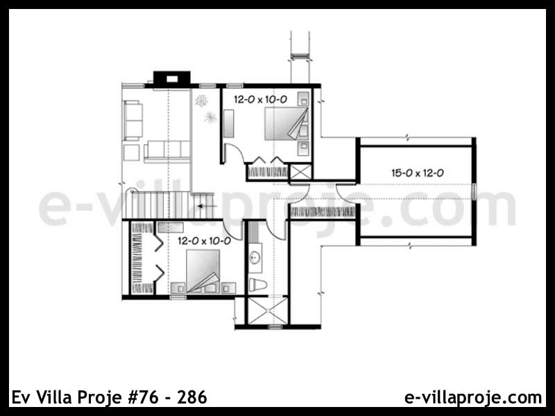 Ev Villa Proje #76 – 286 Ev Villa Projesi Model Detayları