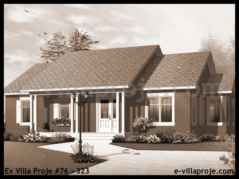 Ev Villa Proje #76 – 323 Ev Villa Projesi Model Detayları