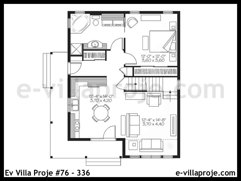 Ev Villa Proje #76 – 336 Ev Villa Projesi Model Detayları