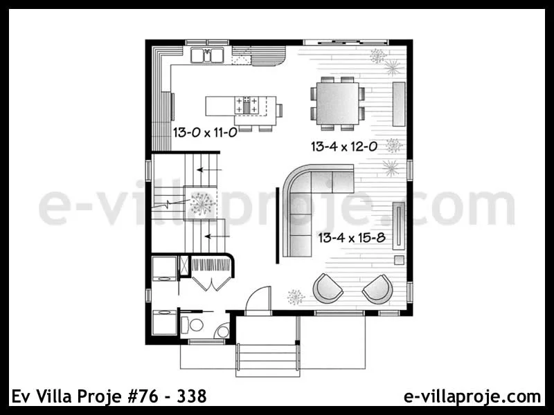 Ev Villa Proje #76 – 338 Ev Villa Projesi Model Detayları