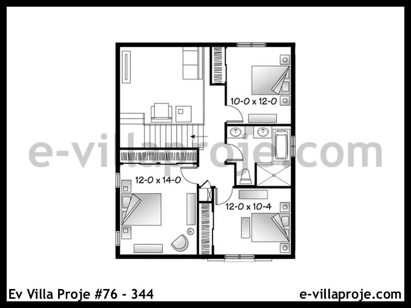 Ev Villa Proje #76 – 344 Ev Villa Projesi Model Detayları