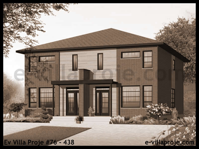 Ev Villa Proje #76 – 438 Ev Villa Projesi Model Detayları