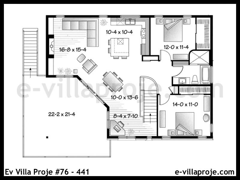 Ev Villa Proje #76 – 441 Ev Villa Projesi Model Detayları