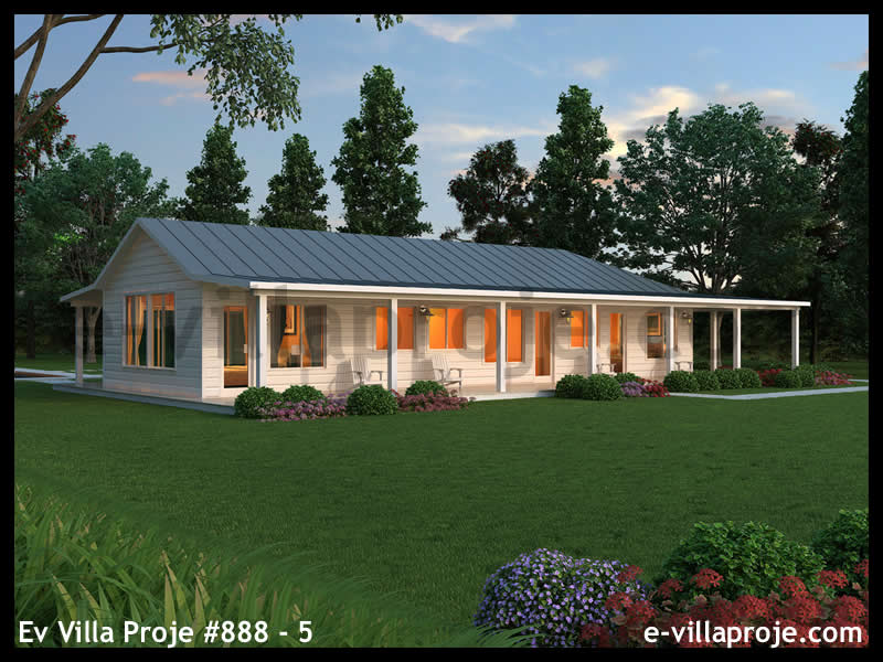 Ev Villa Proje #888 – 5 Ev Villa Projesi Model Detayları