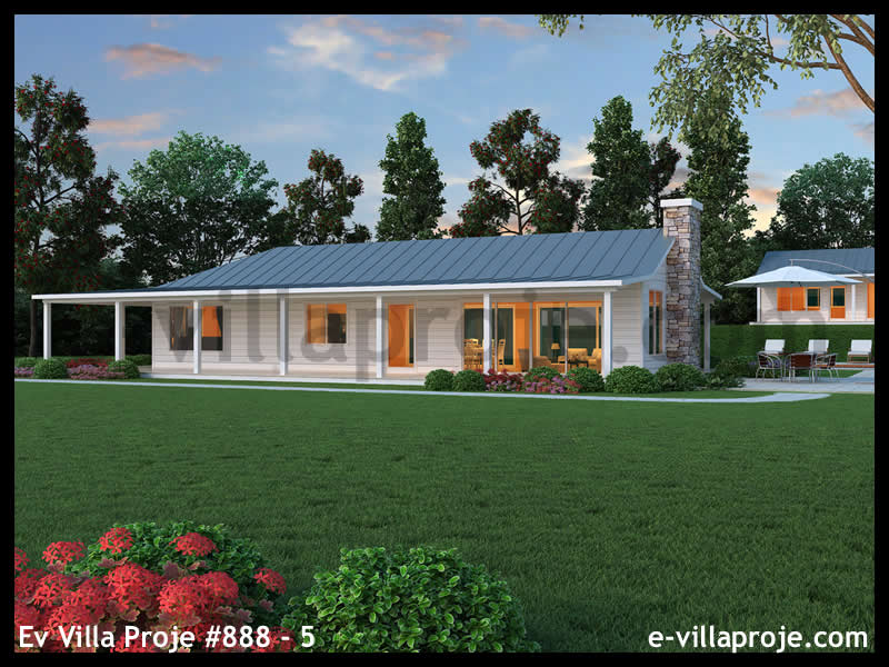 Ev Villa Proje #888 – 5 Ev Villa Projesi Model Detayları