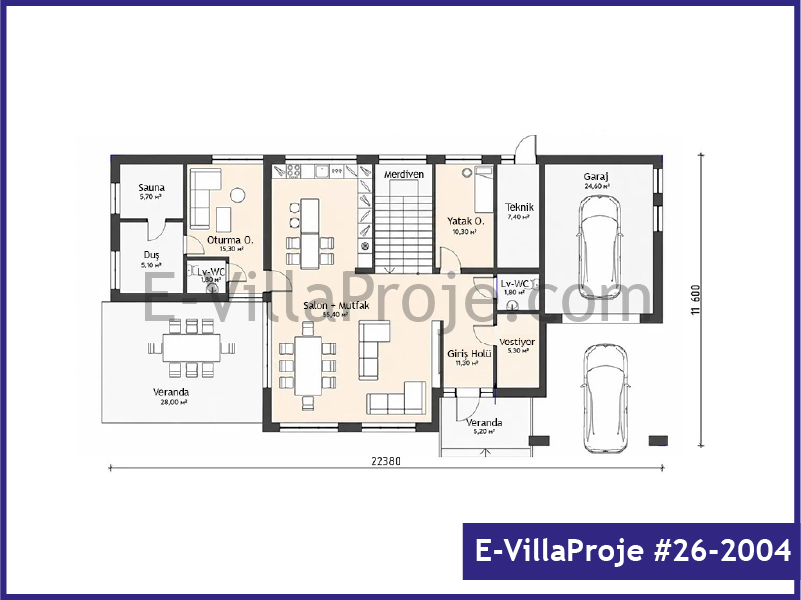 Ev Villa Proje #26 – 2004 Proje Detayı