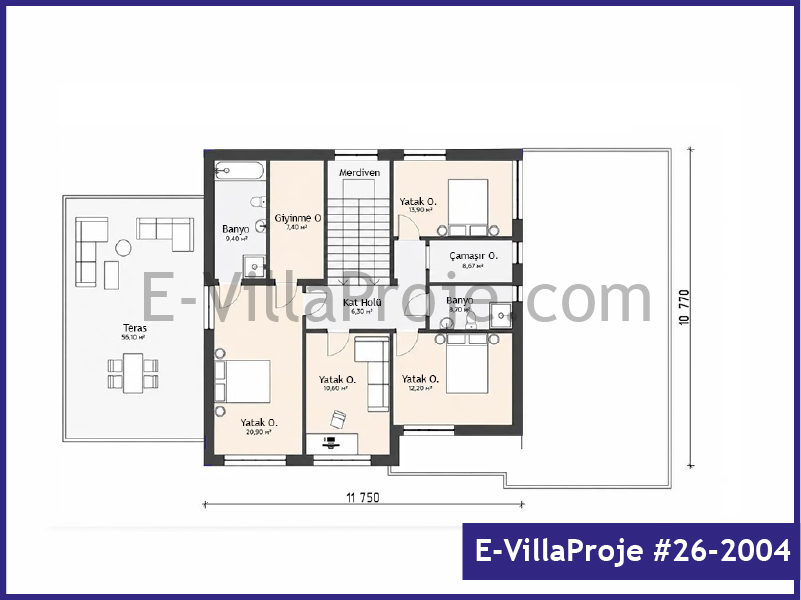 Ev Villa Proje #26 – 2004 Proje Detayı
