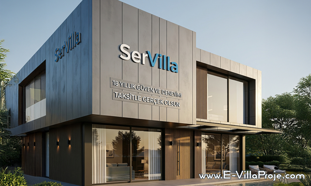 Hayalinizdeki Çelik Villa, SerVilla ile 120 Ay Taksitle Gerçek Olsun: 18 Yıllık Güven ve Deneyim!