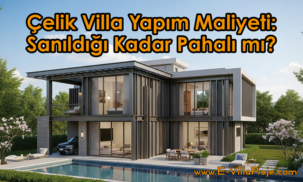 Çelik Villa Yapım Maliyeti: Sanıldığı Kadar Pahalı mı?