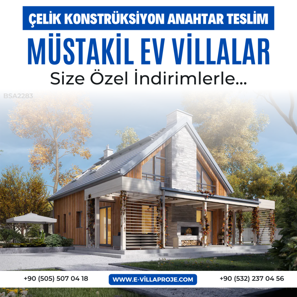 Hafif Çelik ve Ağır Çelik Ev Villa Arasındaki Farklar