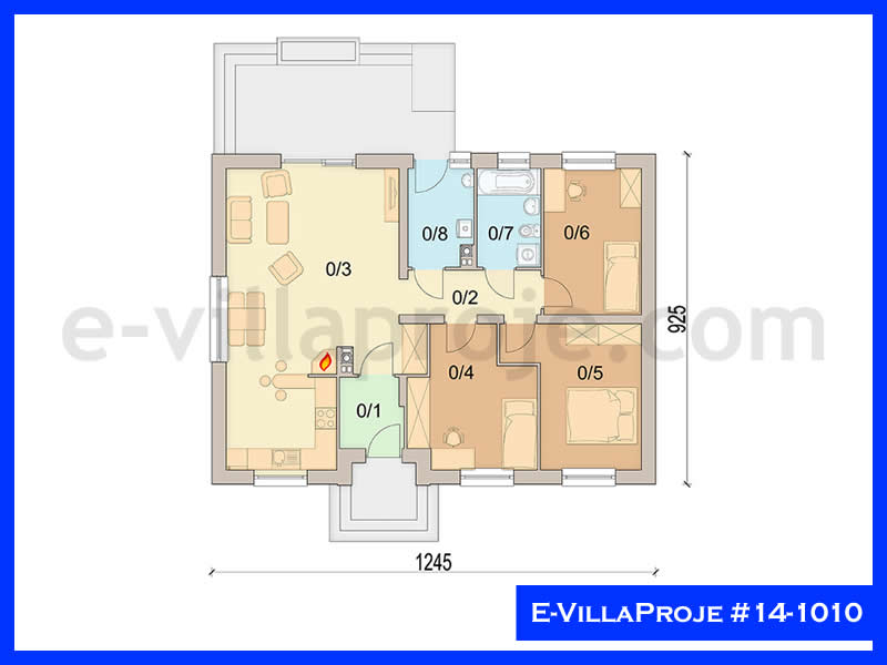 Ev Villa Proje #14 – 1010 Ev Villa Projesi Model Detayları