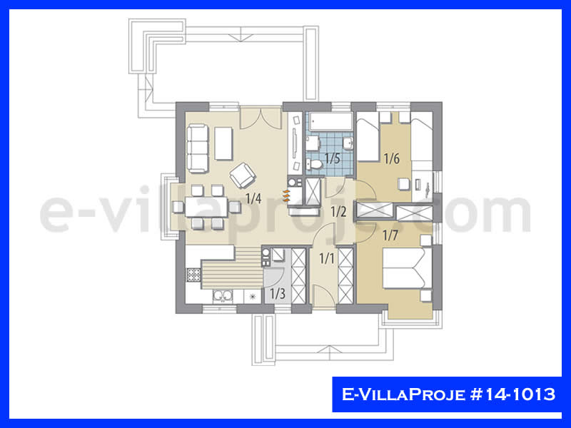 Ev Villa Proje #14 – 1013 Ev Villa Projesi Model Detayları