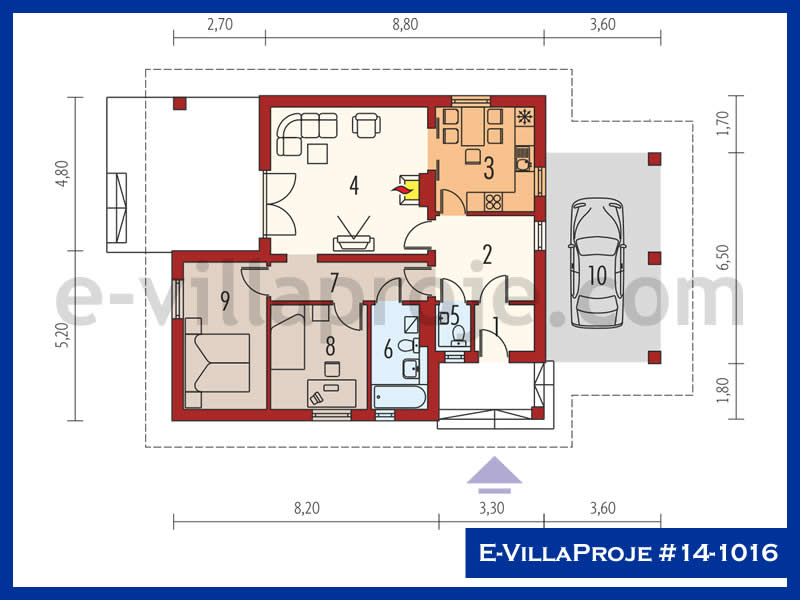 Ev Villa Proje #14 – 1016 Ev Villa Projesi Model Detayları