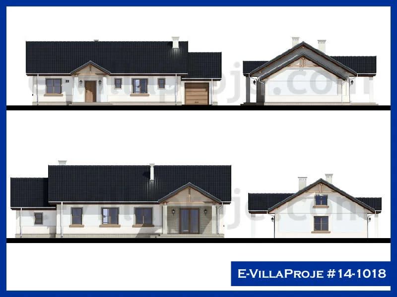 Ev Villa Proje #14 – 1018 Ev Villa Projesi Model Detayları