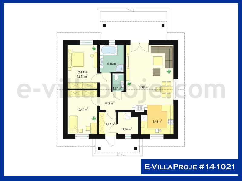 Ev Villa Proje #14 – 1021 Ev Villa Projesi Model Detayları