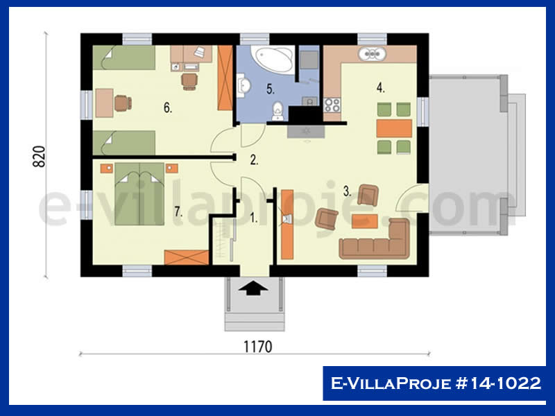 Ev Villa Proje #14 – 1022 Ev Villa Projesi Model Detayları
