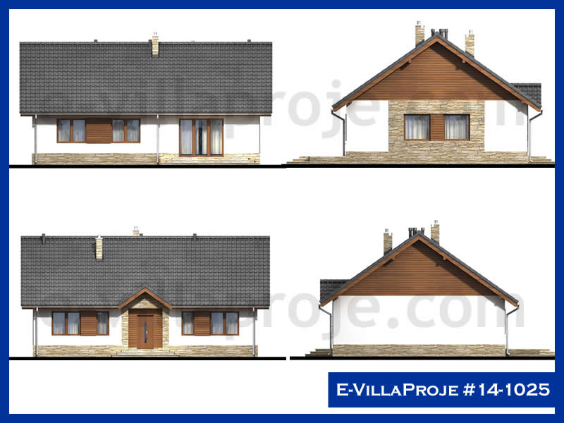 Ev Villa Proje #14 – 1025 Ev Villa Projesi Model Detayları