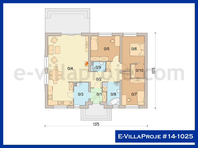 Ev Villa Proje #14 – 1025 Ev Villa Projesi Model Detayları