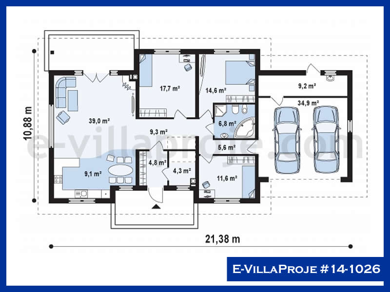 Ev Villa Proje #14 – 1026 Ev Villa Projesi Model Detayları
