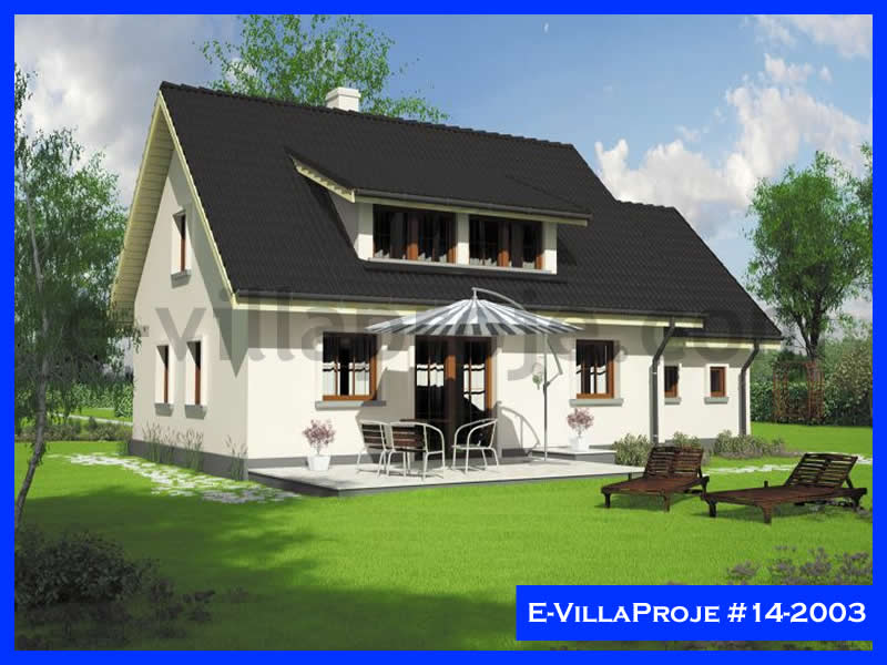 Ev Villa Proje #14 – 2003 Ev Villa Projesi Model Detayları