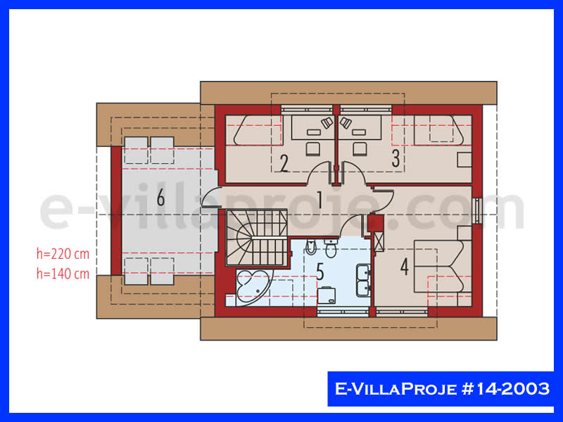 Ev Villa Proje #14 – 2003 Ev Villa Projesi Model Detayları