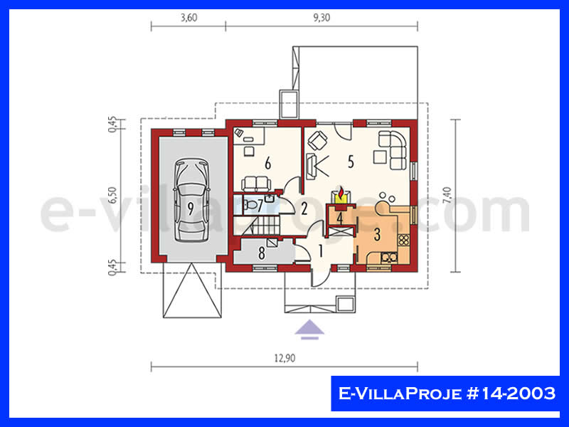 Ev Villa Proje #14 – 2003 Ev Villa Projesi Model Detayları