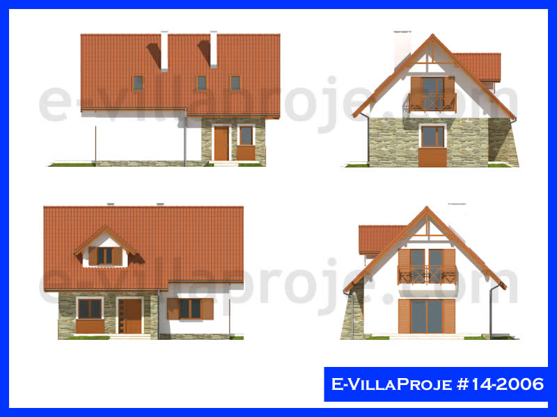 Ev Villa Proje #14 – 2006 Ev Villa Projesi Model Detayları