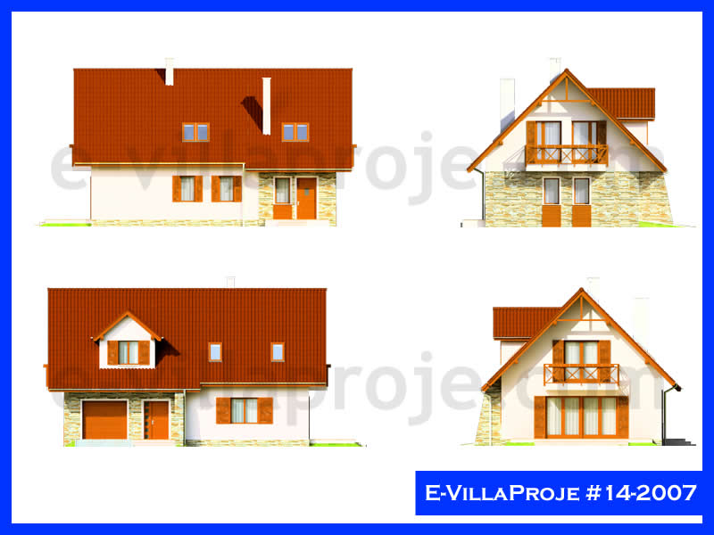 Ev Villa Proje #14 – 2007 Ev Villa Projesi Model Detayları