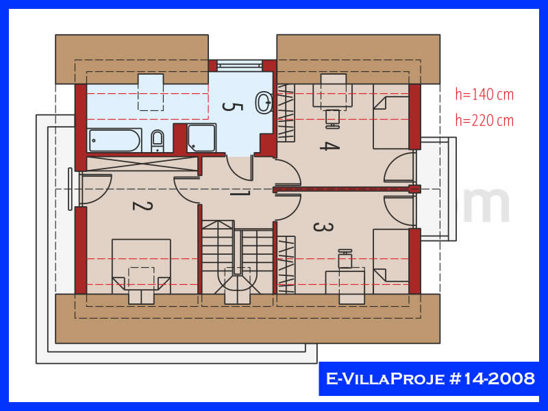 Ev Villa Proje #14 – 2008 Ev Villa Projesi Model Detayları