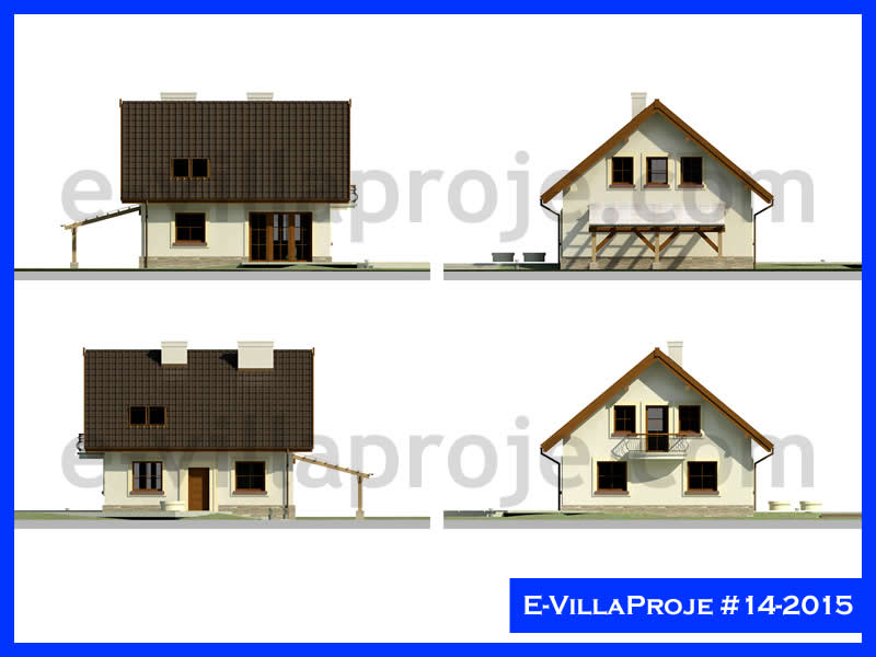 Ev Villa Proje #14 – 2015 Ev Villa Projesi Model Detayları