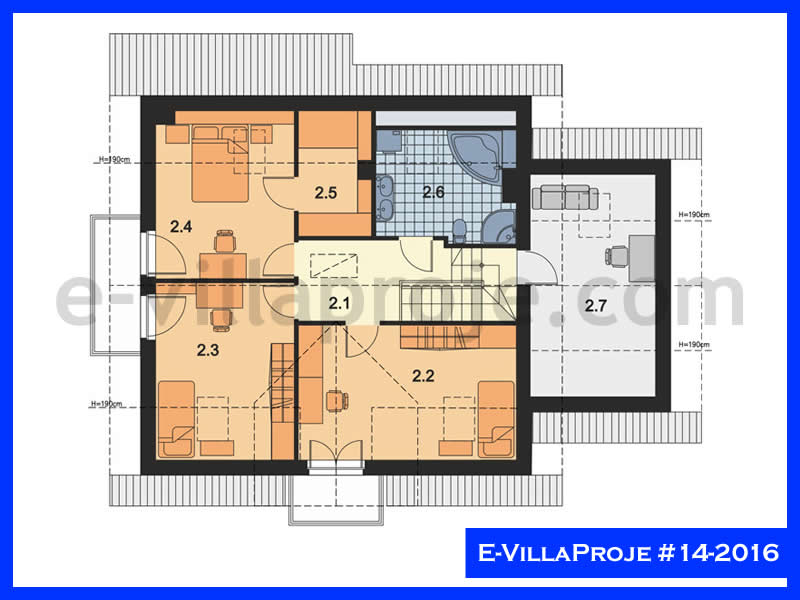 Ev Villa Proje #14 – 2016 Ev Villa Projesi Model Detayları