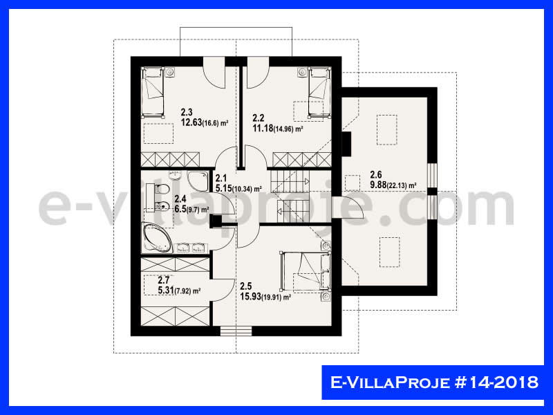 Ev Villa Proje #14 – 2018 Ev Villa Projesi Model Detayları