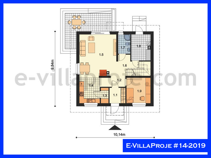 Ev Villa Proje #14 – 2019 Ev Villa Projesi Model Detayları
