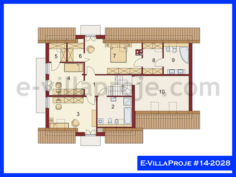 Ev Villa Proje #14 – 2028 Ev Villa Projesi Model Detayları